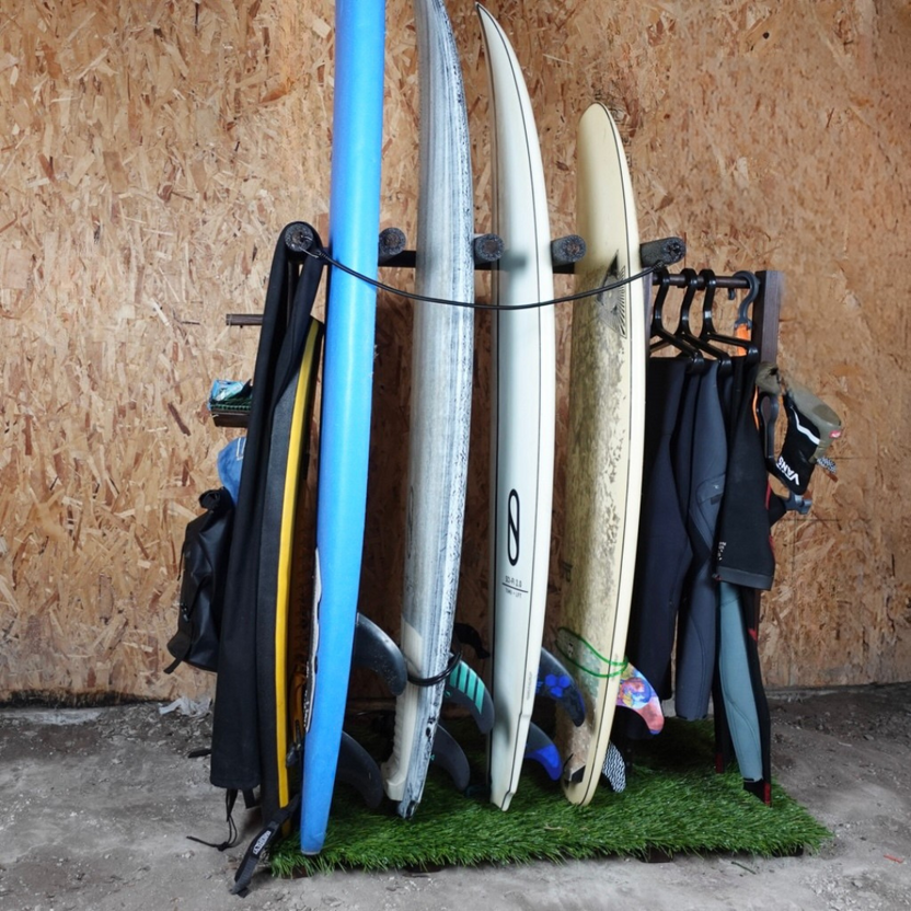 Windsurf Racking System SoCal Surf Rackz - Durable Surfboard & Wetsuit Rack Storage – Socal ...