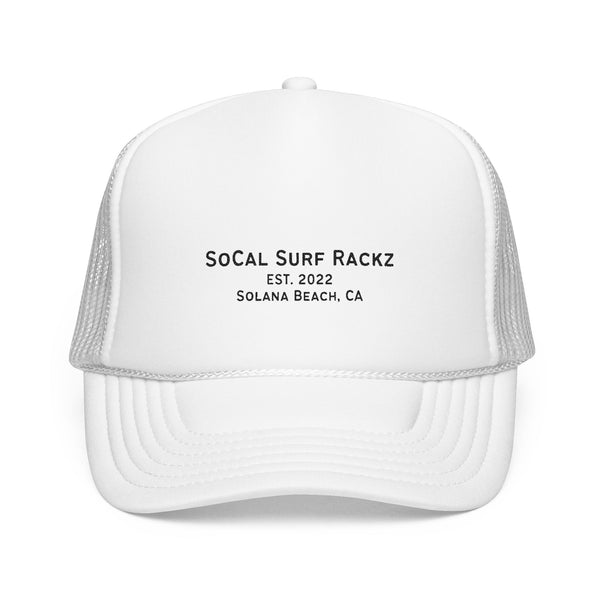 SoCal Surf Rackz Embroidered Foam Trucker Hat
